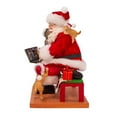 thumbnail image 4 of Kurt Adler 9-Inch Fabrich√© Santa with Laptop and Pets, 4 of 4