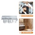 thumbnail image 2 of Punch Free Bathroom Hair Dryer Organizer Hairdressing Tool Holder Bathroom Rack, 2 of 8