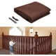 thumbnail image 1 of ER Red de seguridad infantil para escaleras 300*79cm ​​- Café, Red de protección para balcones, Red anticaída para gatos Rojo Verde, 1 of 1