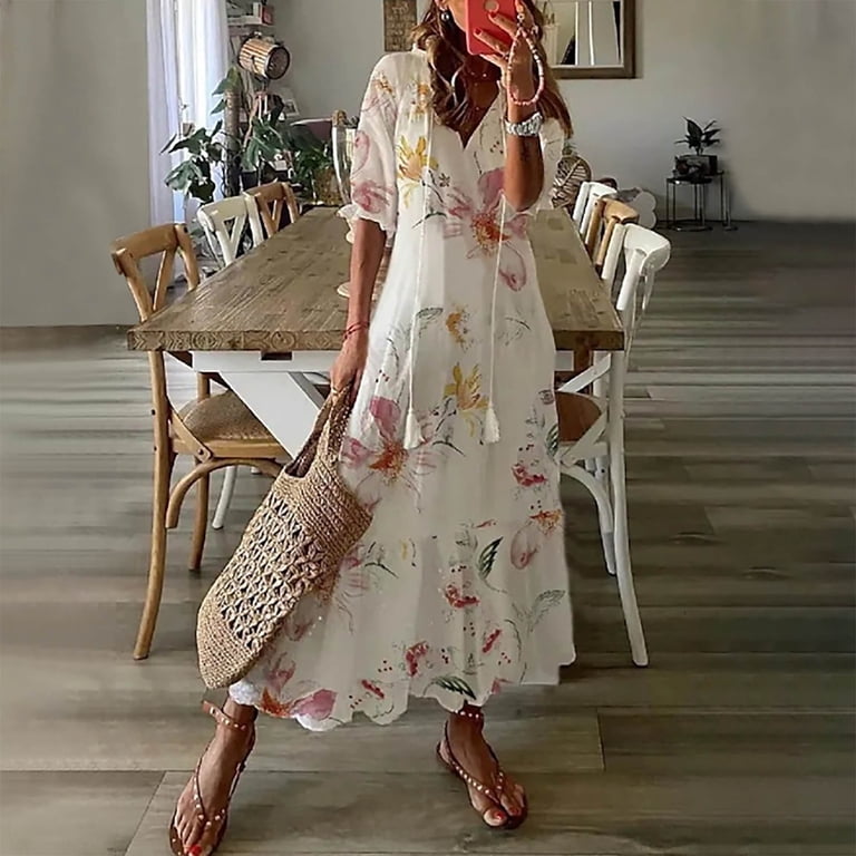 knee length dresses for ladies Tasha Embroidered Midi Dress