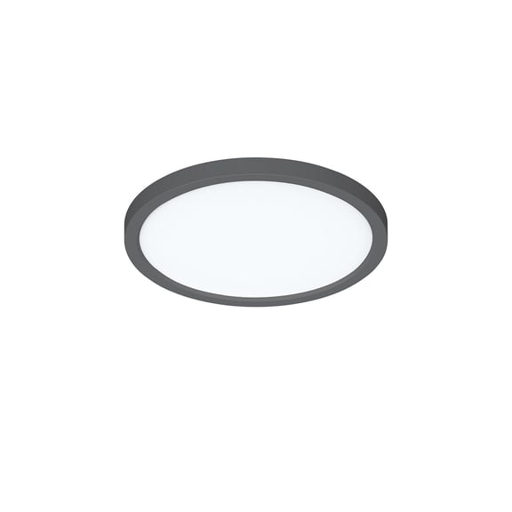 EONF11LAJD1BK AFX Eon - 24W 1 LED Flush Mount-0.88 Inch Tall and 11 Inch Wide-Black Finish