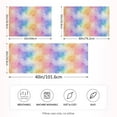 thumbnail image 2 of Ryvnso Satin Pillowcase Rainbow Tie Dye-a2 Pillow Cases Standard Size 26x20in, 2 of 6