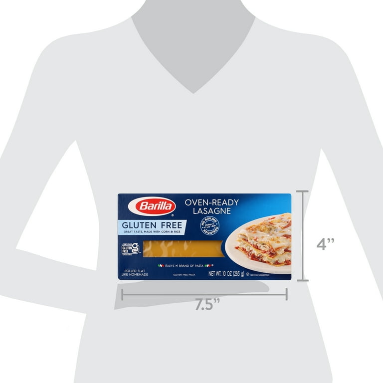 Barilla Gluten Free Ready Lasagne Sheets Barilla No Boil Lasagna