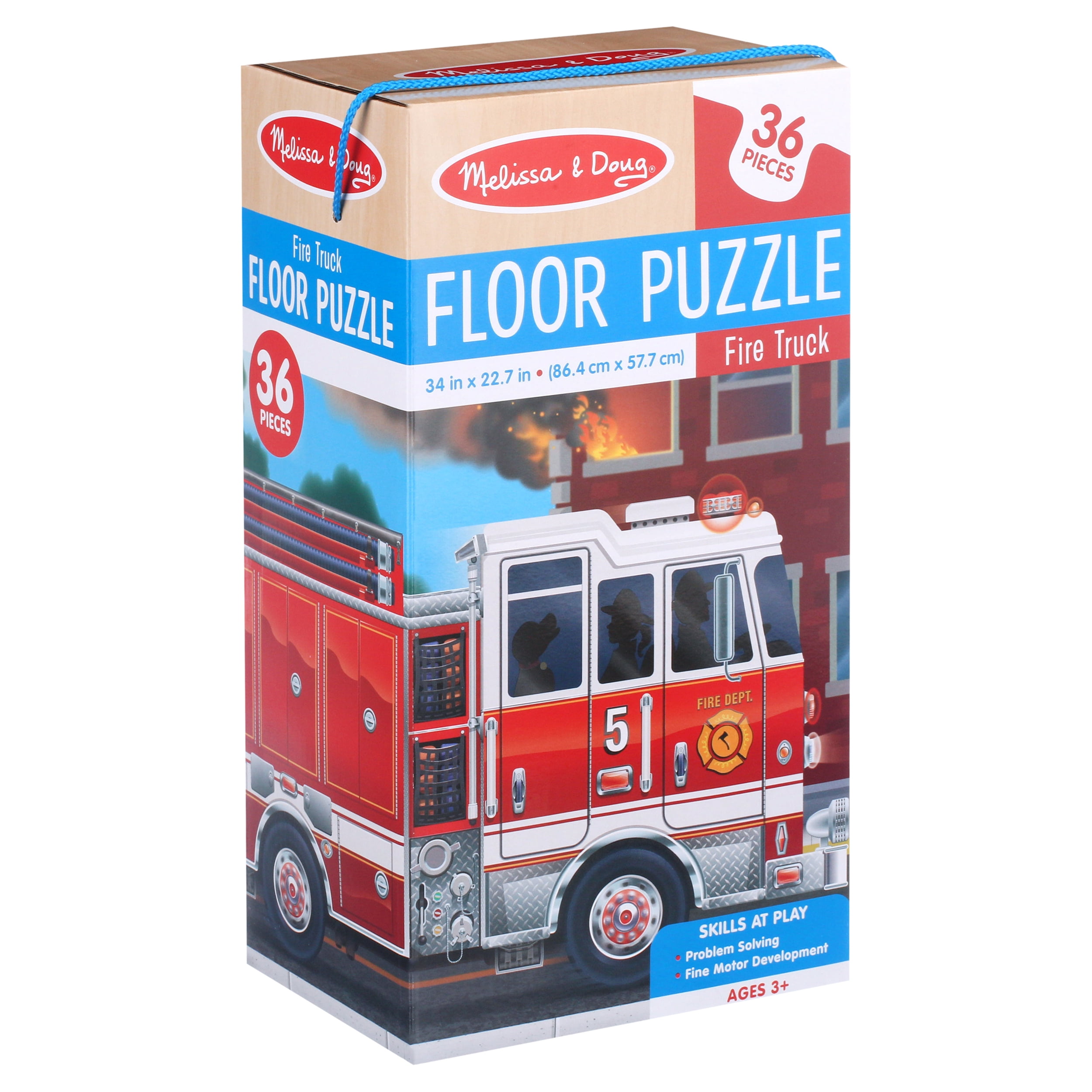 melissa and doug fire truck sound puzzle