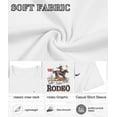 thumbnail image 4 of MOUSYA Rodeo Shirts for Women,Cowgirl Outfits Country Concert T Shirts Vintage Cow Skull Graphic Tees Oversized Tops, 4 of 7
