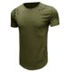 thumbnail image 4 of Blusa cómoda de manga corta para hombre con agujeros en la moda de verano Pompotops  oipoqjl32607, 4 of 7