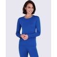 thumbnail image 4 of Real Essentials 4 Piece: Womens Thermal Underwear Set - Thermal Underwear for Women Fleece Lined Top & Bottom Long Johns, 4 of 5