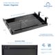 thumbnail image 2 of Cajón para lápices VIVO DESK-AC04D para debajo del escritorio, 43 x 29 x 5 cm, negro, 2 of 9
