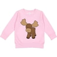 thumbnail image 2 of Inktastic Cute Moose Toddler Sweatshirt, 2 of 4