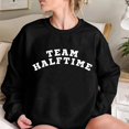 thumbnail image 2 of Wyzesi Sweatshirts à Col Rond pour Femmes, Mode Décontractée, Manches Longues, Imprimé, Pull Sans Capuche, Automne, Ajusté, Col en V, 2 of 5