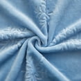 thumbnail image 4 of Holiday Time Cozy Christmas Plush Embossed Snowflakes Overized Throw Blanket, 50"x70", 4 of 10