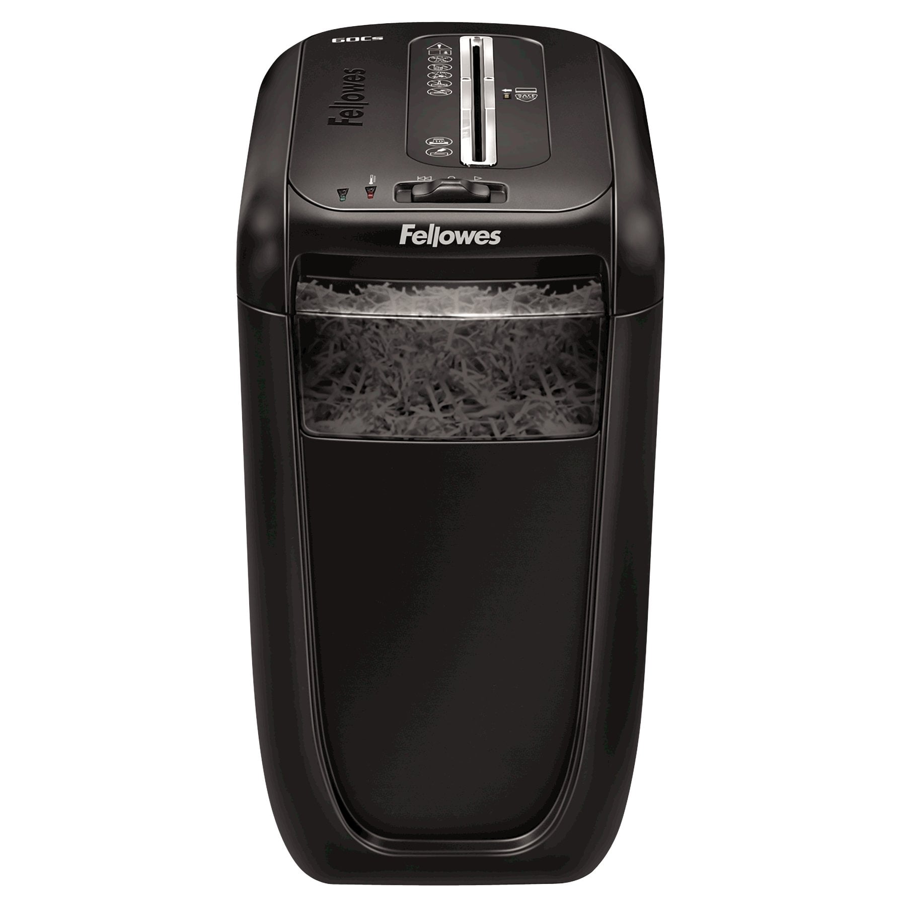 Fellowes Mfg Co. 4606001 Powershred 60cs Light-Duty Cross-Cut Shredder, 10 Sheet Capacity