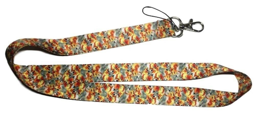 Lady And The Tramp All Over Print LANYARD ID Holder Keychain