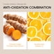 thumbnail image 4 of Kit iluminador de 5 piezas con cúrcuma y vitamina C: crema para ojos, crema facial, suero, tónico, limpiador, hidratante, antiedad, apto para todo tipo de piel, 117 ml, 4 of 4