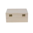 thumbnail image 3 of 6pcs Unfinished Plain Wooden Wood Jewelry Storage Box Case DIY Keepsake Gift, 3 of 6