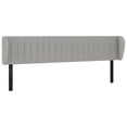 thumbnail image 5 of vidaXL Box Spring Bed with Mattress Light Gray 72"x83.9" California King Fabric, 5 of 6