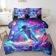 thumbnail image 1 of Erosebridal Cosmoaut Bedding Sets Twin Size,Galaxy Universe Comforter Sets With Sheets,Planet Decor,Reversible,Breathable,7Pcs, 1 of 1