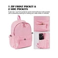 thumbnail image 6 of LAVA Large Capacity Backpack – Unisex Laptop Bag with Pockets for School & Travel(Pink), 6 of 7