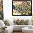 thumbnail image 4 of Designart - Mountain Bike Oil Painting - Abstract Framed Canvas Artwork, 4 of 4