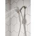 thumbnail image 2 of Attract With Magnetix 6-Spray 3.75 In. Single Wall Mount Handheld Adjustable Shower Head In Spot Resist Brushed Nickel, 2 of 6