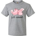thumbnail image 3 of Inktastic Let's Relaxolotl with Sleeping Axolotls Youth T-Shirt, 3 of 5