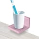thumbnail image 4 of Estante Flotante Estante Para Colgar En La Pared Estante Flotante Sin Perforaciones Estantes De Plástico Blanco Con Soporte Para Colgar Adecuado Para Salón, Cocina Y Baño, 4 of 5