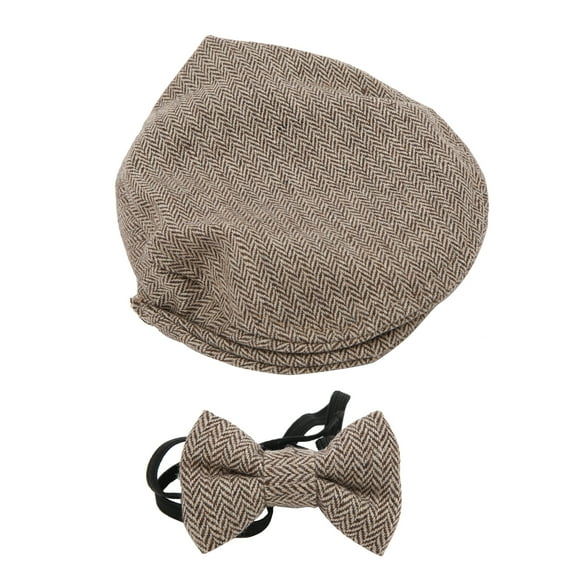 Haofy Chapeau Plat pour Bébé Nœud Papillon Accessoire de Photographie Chapeau pour Bébé Fournitures pour Bébé