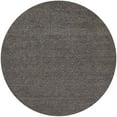thumbnail image 1 of Ahgly Company Indoor Round Mid-Century Modern Taupe Brown Oriental Area Rugs, 3' Round, 1 of 6