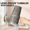 thumbnail image 5 of 20oz Boho Stainless Steel Travel Mug with Lid and Straw - Double Wall Vacuum Insulated Tumbler, Leakproof Thermal Coffee Cup, 5 of 5
