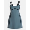 thumbnail image 6 of Avia Women's SoftSculpt Tipped Mini Dress, Sizes XS-XXXL, 6 of 6