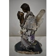 thumbnail image 6 of Nifao The Kiss Bronze Statue With amethyst stones - Vidal Collection – Home Decor Sculpture, 12"L x 9"W x 17"H, 6 of 11