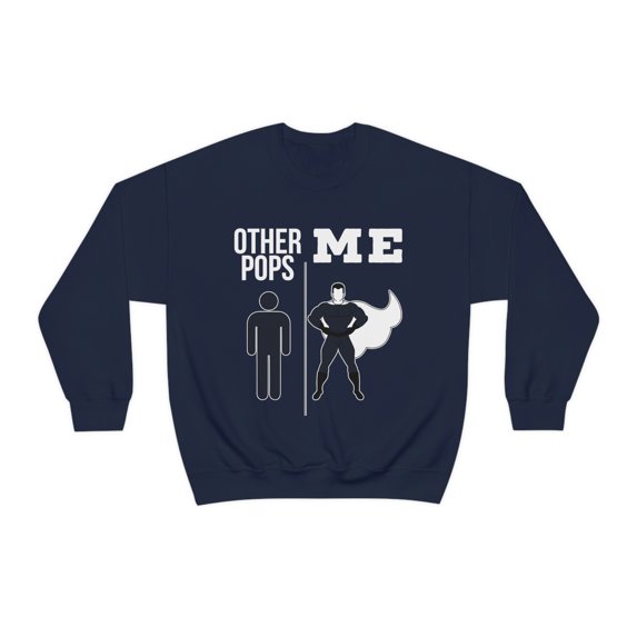 Pops Fathers Day Sweatshirt, Gifts, Sweater Shirt