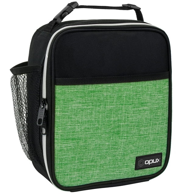 Lonchera Aislada Premium OPUX Verde Heather para Adultos