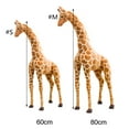 thumbnail image 2 of HGYCPP 60/80cm Soft Plush Stuffed Giraffe Large Size Hug Pillow for Girls Boy Favor Set, 2 of 12