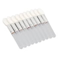 thumbnail image 2 of Beauty Applicator, Silicone  Brush 10pcs Skin Friendly Transparency Handle  For Home, 2 of 8