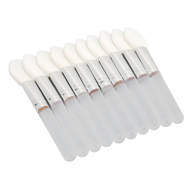 Silicone Brush, Skin Friendly Beauty Applicator 10pcs Versatile For Female For Home