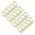 thumbnail image 4 of Binding Rings, Free Writing Plastic Binding Rings Easy Use Transparent Material Segmented Design  For Office Supplies For School Use Transparent White,Transparent Black,Transparent, 4 of 8