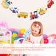 thumbnail image 2 of Conjunto de pancartas con diseño de barco para fiesta de cumpleaños, banderines coloridos de avión y camión, guirnalda de banderas creativa, suministros para fiestas de cumpleaños, 2 of 6