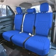 thumbnail image 6 of For 2020-2024 Ford Explorer Base FH Group Neoprene Custom Fit Car Seat Covers Water Resistant - Full Set Solid Blue, 6 of 12