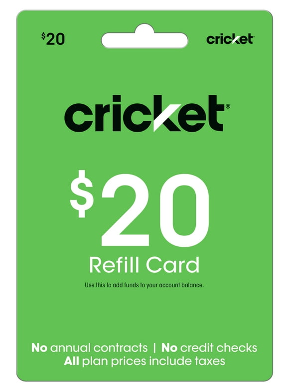 Cricket Wireless $20 e-PIN Top Up (Email Delivery)