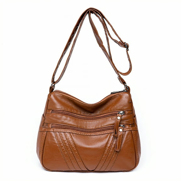 GASTROPOD Crossbody Bags for Women,Versatile Shoulder Bag Cross Body Bag for Women,Premium Fabric Purses for Women,Light Brown