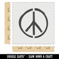 thumbnail image 2 of Peace Sign DIY Cookie Wall Craft Stencil - 4.5 Inch, 2 of 5