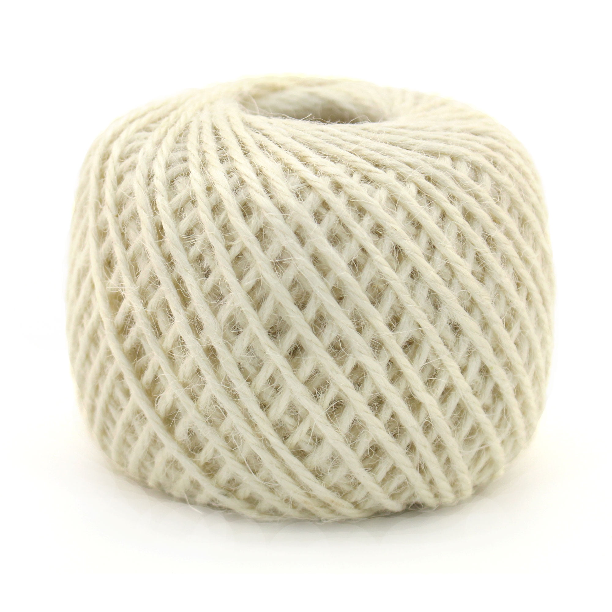 BambooMN 75 Yard, 2mm Crafty Jute Twine Thread Cord String Jute for