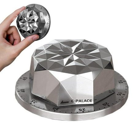 

AIXING Mechanical Timer Cooking Timer Kitchen Magnetic Loud Ring Time Management for Cooking and Baking No Batteries Needed natural