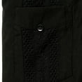 thumbnail image 4 of Men's Spring/Summer Lapel T-Shirt - Pocket Button Design, Polyester/Spandex, Sizes M-XXXXL (Bust 116-154cm), 4 of 8