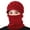 Big Red, variant on Viworld Women Bib Beanie Hat Scarf Face Cover Knitted Winter Warm Snow Ski Cap