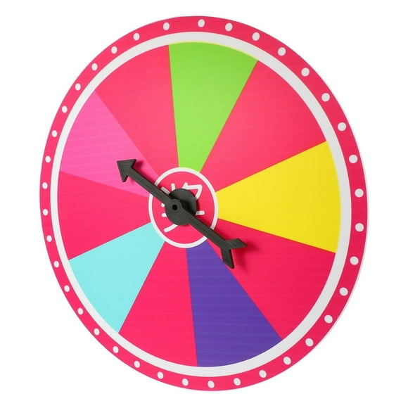 EIGTHTAIL Prize Roulette Wheel Wall Mounted Spinning Turntable Toddler Child