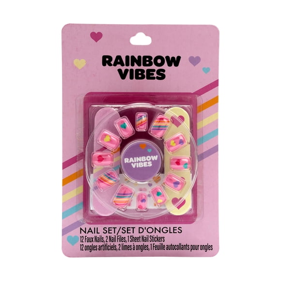 Taste Beauty Rainbow Press-On Nail Set