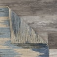 thumbnail image 2 of Lr Home Coastal Waves Blue Cream 3 Feet x 5 Feet Indoor Area Rug, 2 of 2