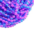 thumbnail image 3 of Cuentas de vidrio craquelado Sunnimix de crujido de 8 mm Fushia azul real, 3 of 8